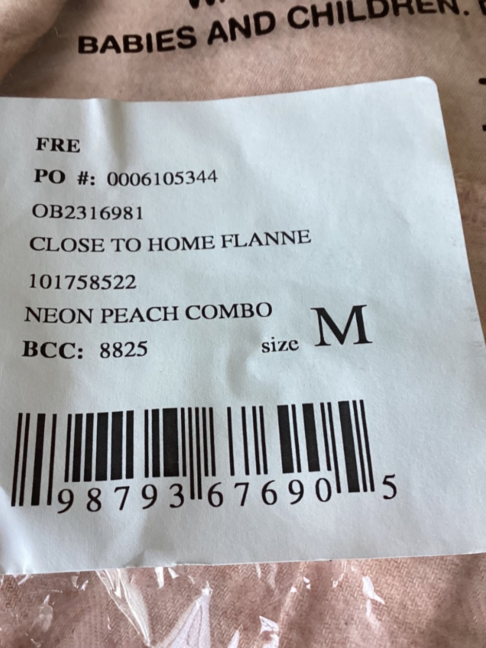 Free People Close to Home Cotton Flannel Short Pajamas, size M - Picture 12 of 16